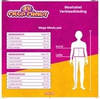 Studio 100 Déguisement Mega Mindy - costume de super-héros avec cape 6-8 ans