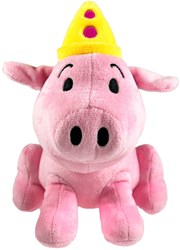 Pluche varken knuffel Bumba boerderijdier 20cm roze speelgoed