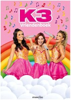 Studio 100 vriendenboek K3 Lied van de Zeemeermin roze karton papier