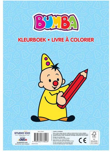 OttoSimon livre de coloriage animaux Bumba FSC Mix 70% A4 loisirs créatifs-2