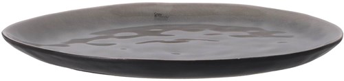 Assiette de dîner festival streetfood céramique ovale 27,5x23 cm multicolore-3