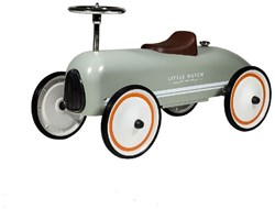 Little Dutch loopauto retro roller olive groen speelgoed
