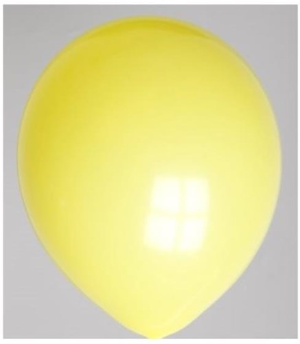 Globos ballons jaunes décoration de fête sachet 100 pièces latex