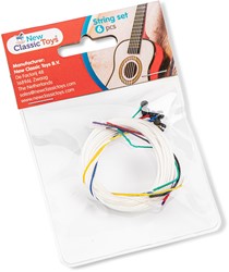 New Classic Toys Speelgoed Nylon Gitaarsnaren - 6 stuks