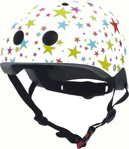 Coconuts casque enfant casque vélo violet réglable avec motif étoiles Twinkle stars
