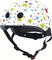 Coconuts casque enfant casque vélo casque skate rouge réglable sécurité Twinkle stars