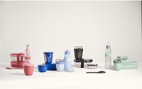 Mepal lunchbox broodtrommel midi nordic black - 4 boterhammen - kunststof-3