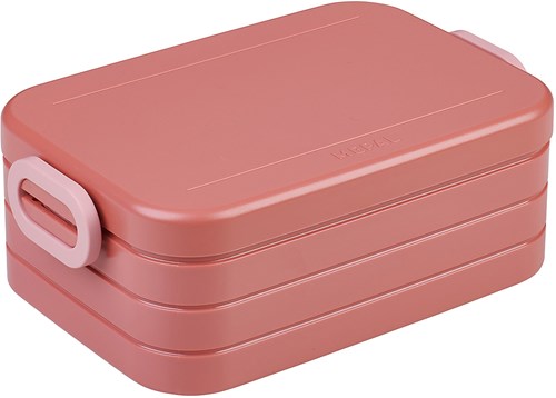 Mepal lunchbox midi broodtrommel vivid mauve - 4 boterhammen lunchbox