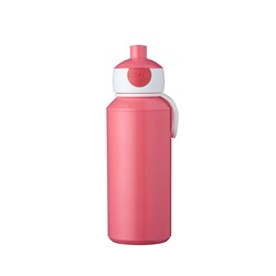 Mepal drinkfles pop-up Campus 400 ml - roze - lekvrij en kindvriendelijk