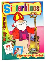 Boek Specials Nederland Sinterklaas speelboek 21x28,5 cm 64 pagina's