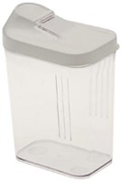 Keeeper boîte à saupoudrer plastique 0,25L blanc transparent rangement cuisine