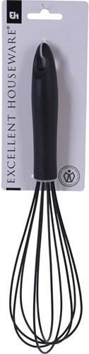 Excellent Houseware garde siliconen zwart keukenaccessoire 30cm