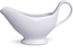 Svenska Living saucière porcelaine blanche 21x7x11,5cm - bol de service
