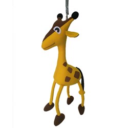 Jumpers wiebeldier - Giraffe babykamer mobiel springend speelgoed
