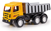 Adriatic Kiepauto Big geel/grijs 873