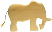 Kids at Work houtsnijset wild dieren 10x15x2 cm klein creatief speelgoed-2