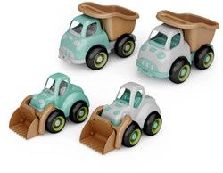 Adriatische Kiepauto van bulldozer Nieuw Leven 22cm 1272