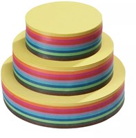Papier pliant Mercurius fin 10 couleurs - environ 12 cm