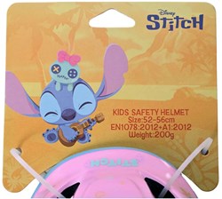 Volare casque vélo Disney Stitch rose 52-56cm léger enfant