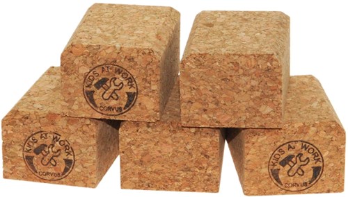 Kids at Work blocs de ponçage - set de 5 pièces pour enfants-2