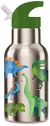 Crocodile Creek Roestvrijstalen Fles/Dino Wereld
