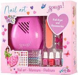 Souza for Kids nageldroger - nagellak set voor kinderen multicolor