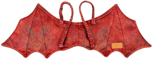 Souza for Kids drakenvleugels - verkleedset met masker rood-2