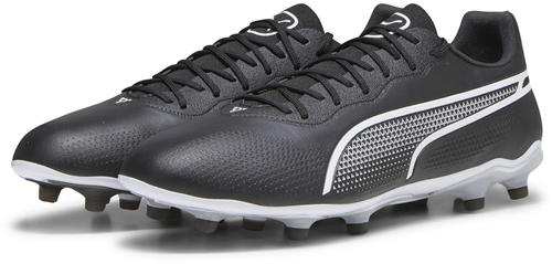Puma King Pro FG voetbalschoenen zwart - comfortabele K-leer grip