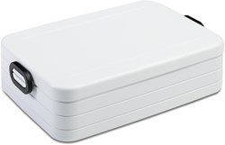 Mepal lunchbox grote broodtrommel - wit - Take a Break - 8 boterhammen