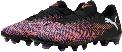 Puma Future 8 Play FG/AG voetbalschoenen - zwart/rood - maat 44.5