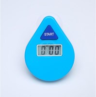 Douche timer digitaal met zuignap 5 min.