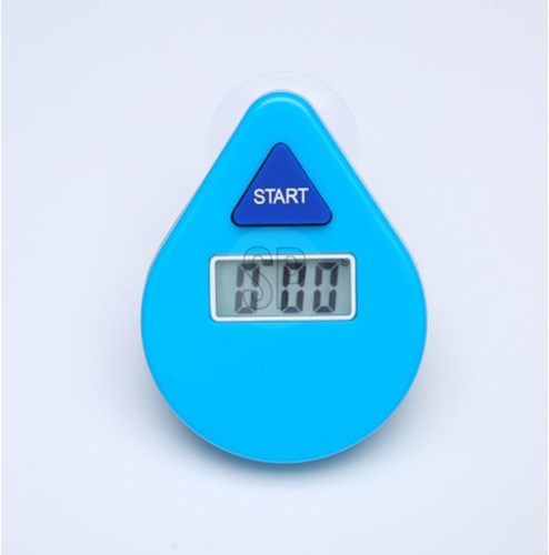 Douche timer digitaal met zuignap 5 min.