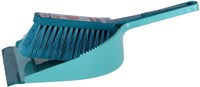 Leifheit balayette et pelle - set de nettoyage classic plastique turquoise-3