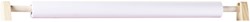 Janod papierrol - schoolbord accessoire wit papier 10 meter