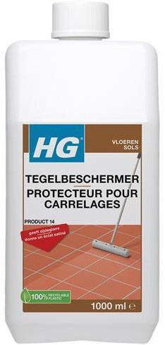 HG tegelbeschermer vloerreiniger 1 liter beschermfilm tegels