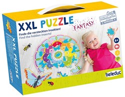 Beleduc puzzle en bois jouet éducatif insectes coloré pour enfants