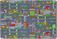 Eduplay speeltapijt verkeerskleed 140 x 200 cm - speelmat voor auto's