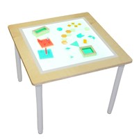 Eduplay lichttafel LED gekleurd - creatief educatief speelgoed 55x55 cm