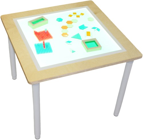 Eduplay lichttafel LED gekleurd - creatief educatief speelgoed 55x55 cm