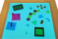 Eduplay lichttafel LED gekleurd - creatief educatief speelgoed 55x55 cm-2