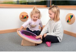 Eduplay draaibare tafel fascinatiematten berken kleur multi