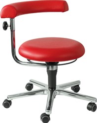 Eduplay kinderstoel leraar rood verstelbaar 41-54 cm