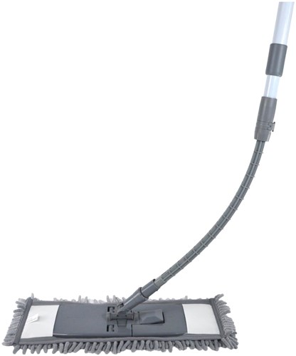 Michelino dweilset flexibele steel schoonmaak microvezel vloer