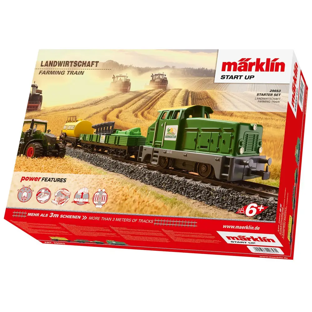 Märklin coffret train H0 agriculture digital avec Power Control Stick