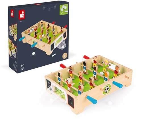 Janod houten tafelvoetbalspel Champions indoor mini voetbalspel-2
