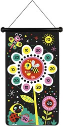 Janod Magnetisch Dartspel Tuin - Dubbelzijdig dartbord voor kinderen