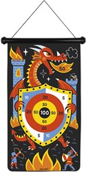 Janod jeu de fléchettes - Cible magnétique dragon pour enfants