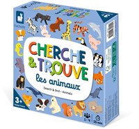 Janod Jeu de Cherche et Trouve - Animaux - Jeu éducatif pour enfants-3