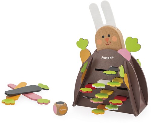 Janod jeu - Magic Carrot - jeu de stratégie en bois pour enfants-3
