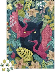 Janod puzzle - Kidult puzzle panthère mystérieuse 500 pièces carton